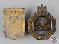 Germany, Nsdap. A Pair Of Commemorative Badges