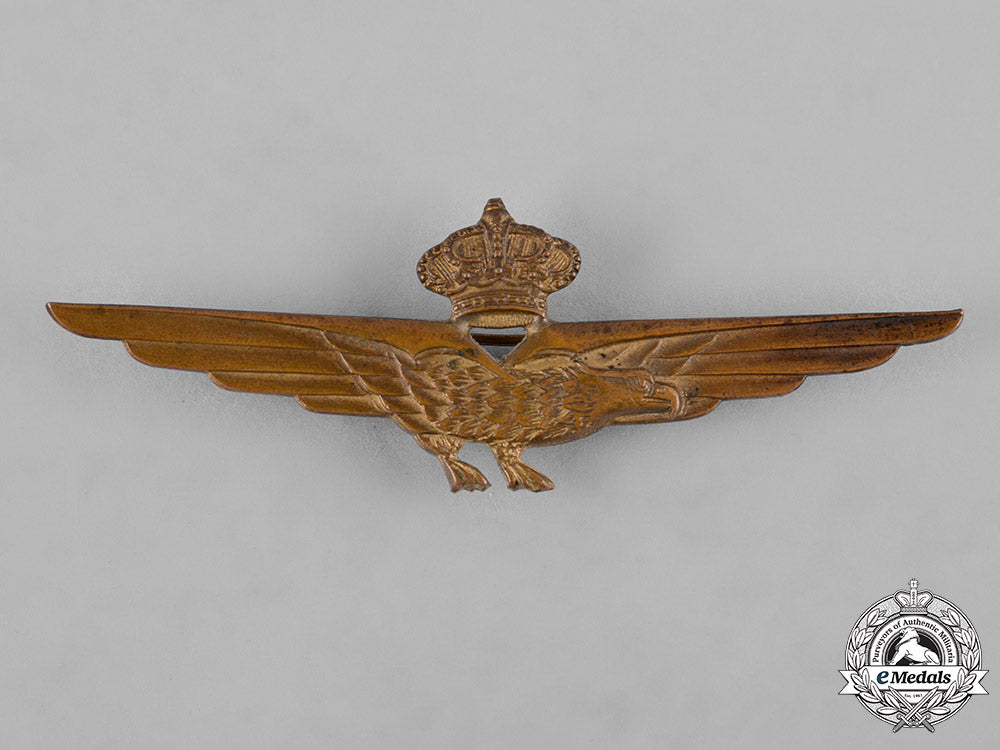 italy,_kingdom._an_air_force_pilot's_badge,_c.1942_c19_2802