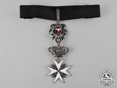 Italy, Kingdom. An Order Of Merit Of The Sovereign Military Hospitaller Order Of Saint John, By Tanfani Bertarelli