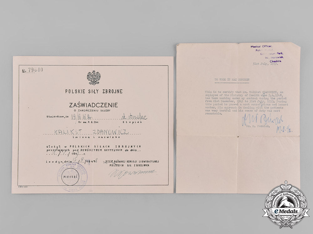 poland,_republic._a_monte_cassino_veteran's_group,_to_lance_corporal_kalikst_zdanowicz,_ii_polish_corps_c19_2949