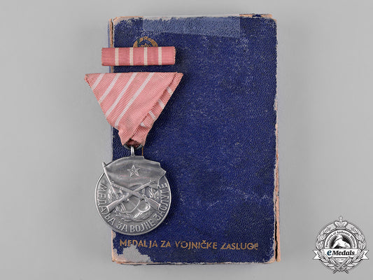 yugoslavia,_socialist_federal_republic._a_medal_for_military_merit_c19_2963