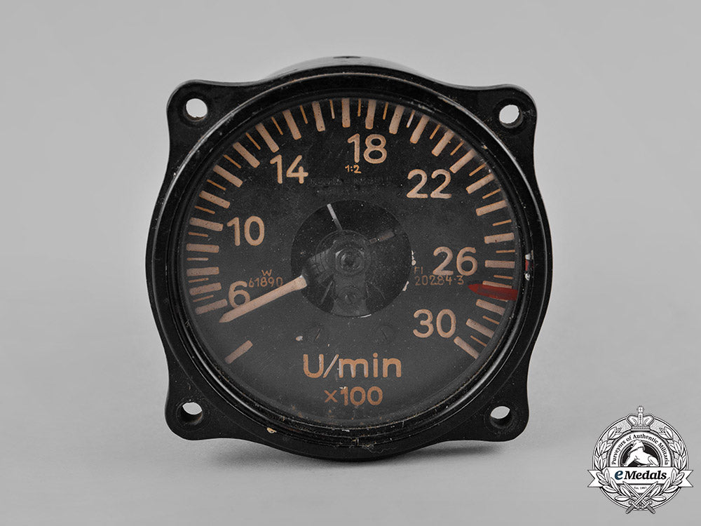 germany,_luftwaffe._a_tachometer_by_deuta-_morell,_c.1937_c19_3146