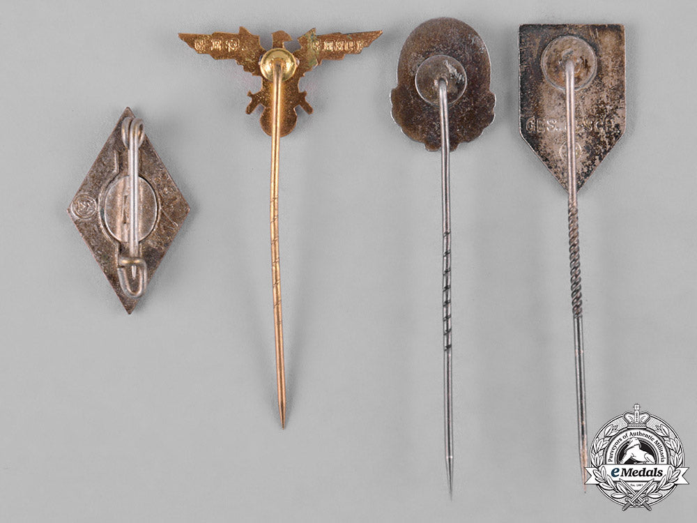 germany,_third_reich._a_mixed_group_of_pins_c19_3533