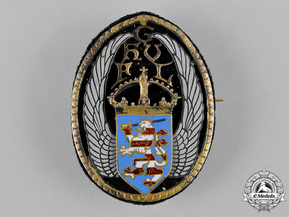 hesse,_grand_duchy._a_hesse_patriotic_badge_by_w._sauerwein_c19_3700