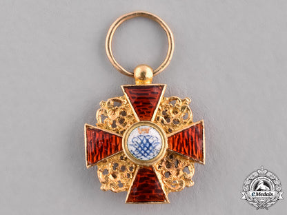 russia,_imperial._an_order_of_st._anne_in_gold,_miniature,_c.1900_c19_3888