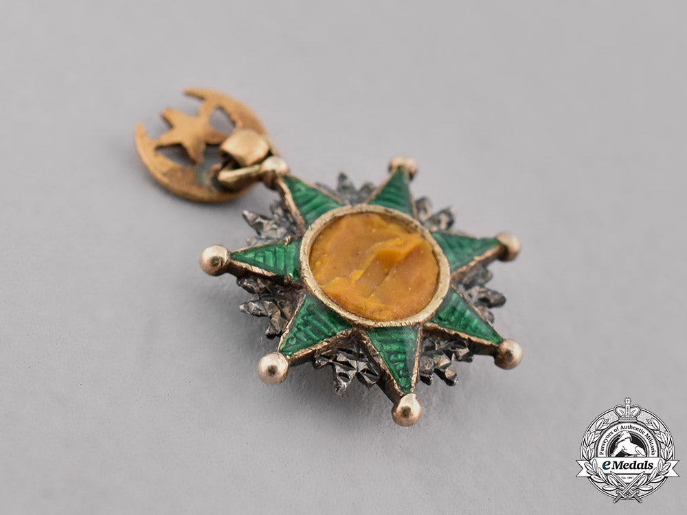 ottoman_empire._an_order_of_osmania,_miniature,_c.1900_c19_3898