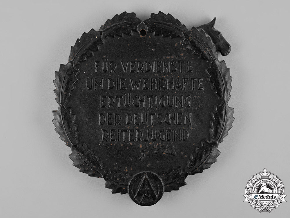 germany,_sa._a_plaque_for_services_to_the_national_socialist_equestrian_youth_c19_4235