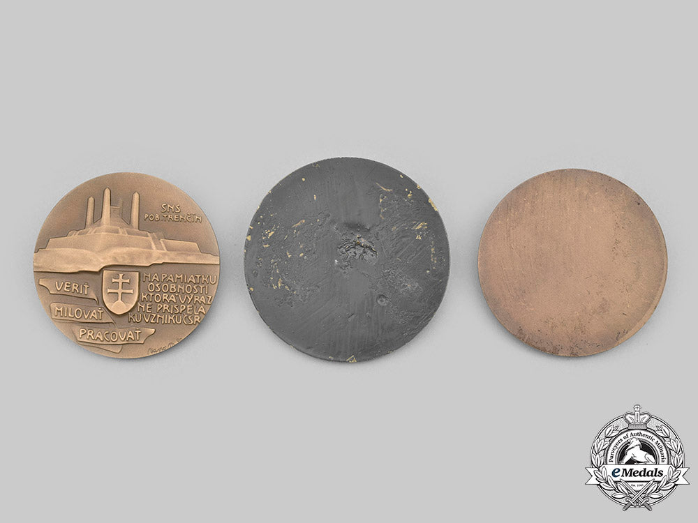 slovakia,_first_republic._a_lot_of_commemorative_table_medals_c20007_mnc3141_1
