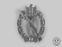 Germany, Wehrmacht. An Infantry Assault Badge, Silver Grade, By E. Ferdinand Wiedmann