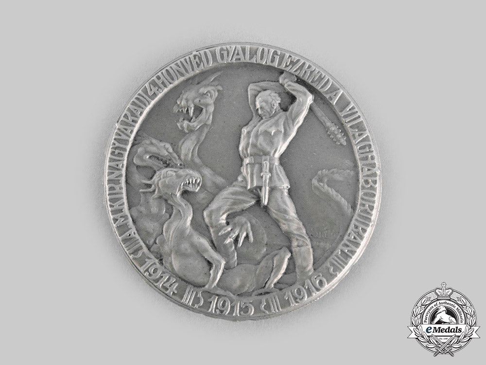 austria-_hungary,_empire._a_hungarian4_th_honved_regimental_badge,_by_gurschner_c20154_emd6447_1_1