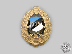 Estonia, Republic. Fire Service Twenty-Five Years' Service Badge