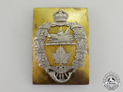 Canada. A Lorne Rifles (Scottish) Cross Belt Plate, C.1931-1936
