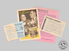 Croatia, Independent State. A Lot Of Anti-Partisan And Pro-Axis Propaganda Publications