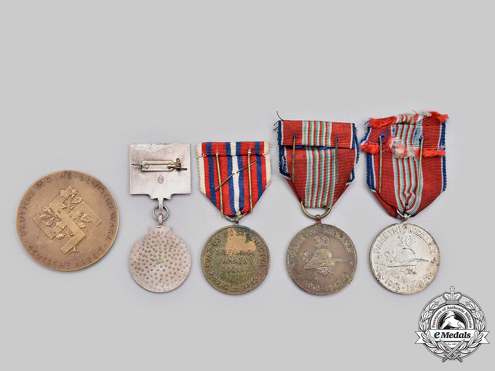 czechoslovakia,_republic;_czech_republic;_germany,_third_reich._lot_of_five_awards_c2020_045_mnc1258