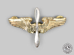 United States. A United States Army Air Force (Usaaf) Cadet Cap Wing, C.1945
