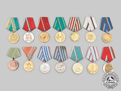 Bulgaria, People's Republic, Kingdom; Germany, Democratic Republic. A Lot Of Fourteen Medals