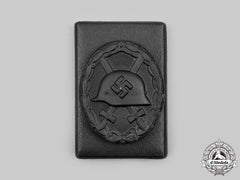 Germany, Wehrmacht. A Black Grade Wound Badge, With Case