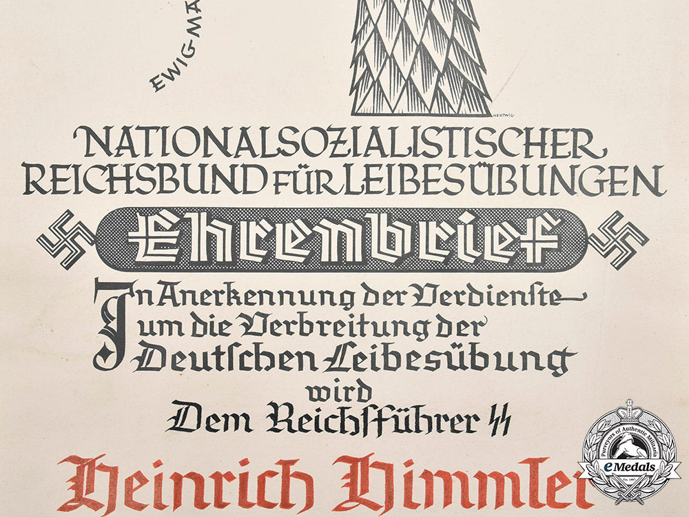germany,_nsrl._an_ehrenbrief_to_reichsführer-_ss_heinrich_himmler_c2020_203_mnc8861_1_1_1