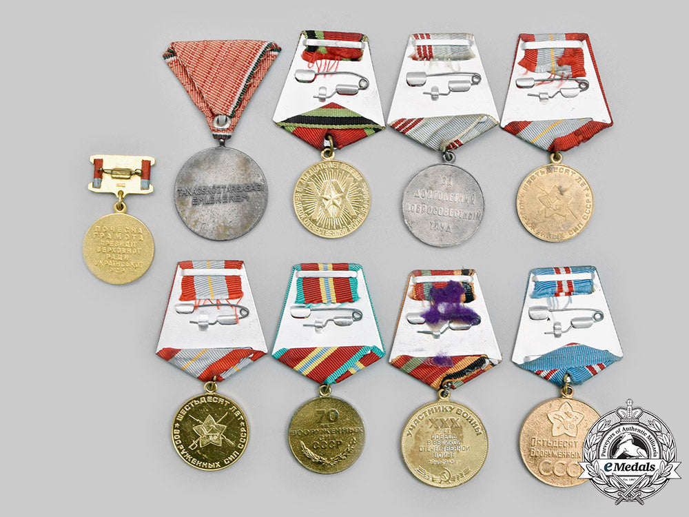russia,_soviet_union;_hungary,_people's_republic;_ukraine,_ukrainian_soviet_socialist_republic._a_lot_of_nine_socialist_medals_c2020_325_mnc7284_1