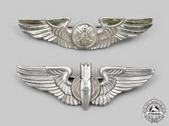 United States. Two United States Army Air Force (Usaaf) Dress Wings, C.1945