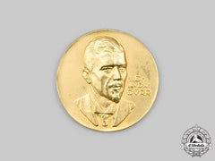 Germany, Weimar Republic. An Airship Designer Ludwig Dürr & South American Zeppelin Trip Medal 1930