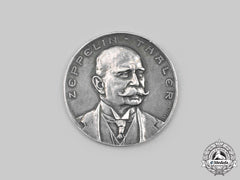 Germany, Imperial. A Count Ferdinand Von Zeppelin Thaler Flight Of Z.iii To The Rhein-Westfalia Industrial Area Medal 1909