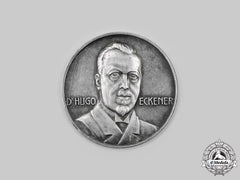 Germany, Weimar Republic; United States. The Trip Of The Lz 126 (Zriii) To America (Uss Los Angeles, Usn) Record 81 Hours Medal 1924