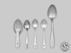 Germany, Wehrmacht. A Mixed Lot Of Mess Hall And Field Cutlery