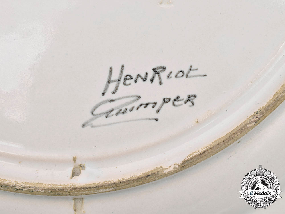 germany,_luftwaffe._a1942_christmas_at_war_luftwaffe_reconnaissance_unit_plate,_by_henriot_qumper_c2020_487_mnc9339