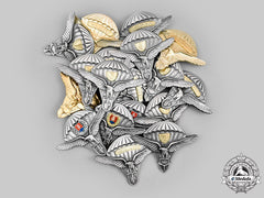 Slovakia, Ii Republic. A Lot Of Eighteen Slovak Army Paratrooper Badges (1993-Present)