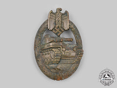 Germany, Wehrmacht. A Panzer Assault Badge, Bronze Grade