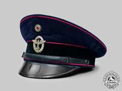 Germany, Feuerschutzpolzei. An Em/Nco’s Visor Cap