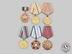 Romania, Socialist Republic; Russia, Soviet Union. A Lot Of Six Awards