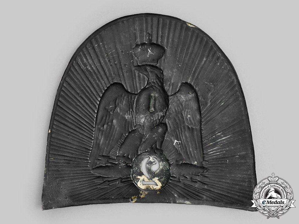 france,_napoleonic._an_infantry_of_the_line_regimental_shako_plate_c2020_681_mnc3310