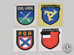 Germany, Wehrmacht. A Lot Of Foreign Volunteer Sleeve Insignia