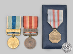 Japan, Empire. A Lot Of Three Medals