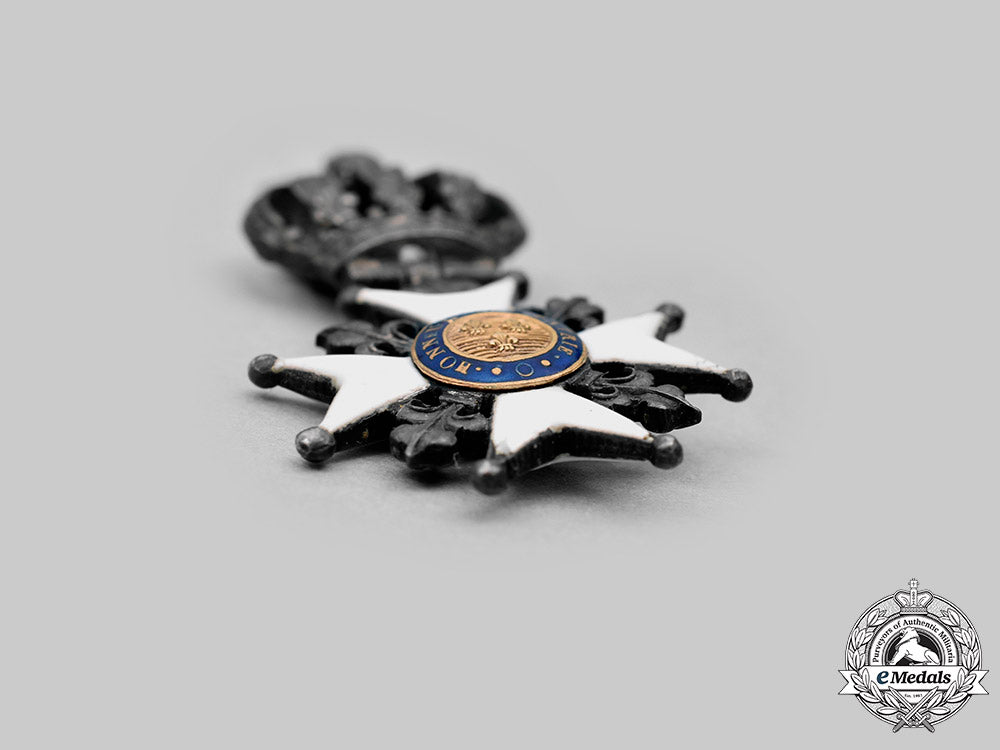 france,_kingdom._a_decoration_of_the_lily,_silver_cross_c.1815_c2020_699_mnc2614_1