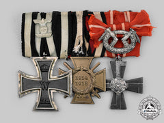 Germany, Wehrmacht. A Cross Of Liberty & Ek Spange Medal Bar