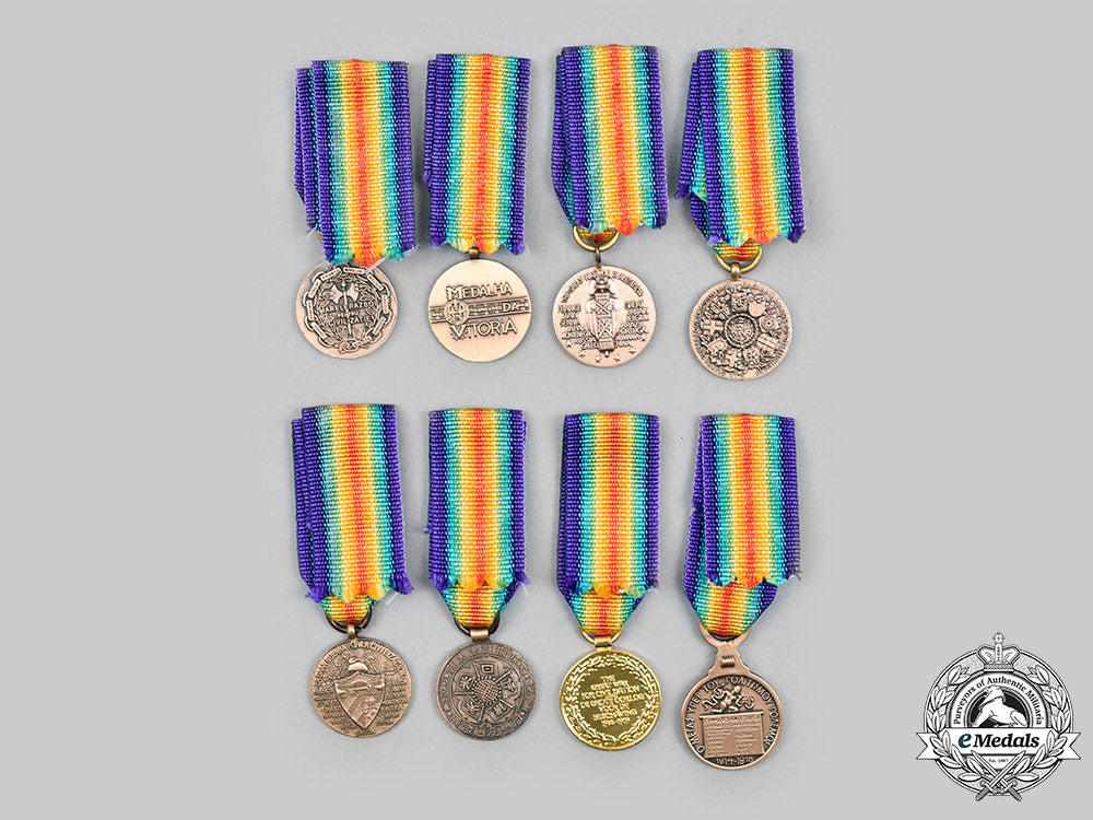 international._a_lot_of_eight_first_war_miniature_victory_medals_c2020_855_mnc6894_1