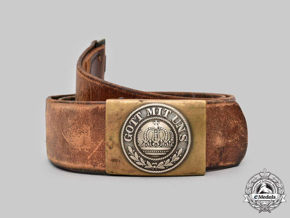 germany,_imperial._a_heer_em/_nco’s_belt_with_buckles_c2020_873_mnc9915