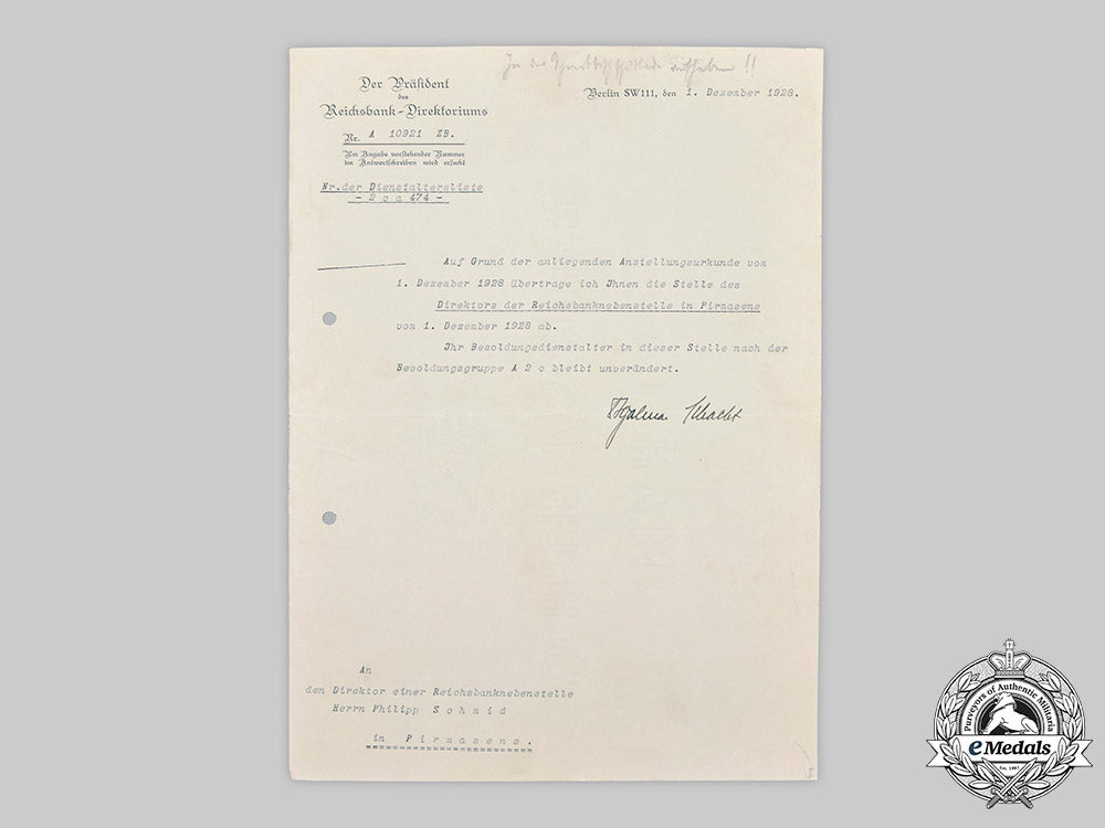 germany,_weimar_republic._a_reichsbank_promotion_document_with_hjalmar_schacht_signature_c2020_931_mnc8812_1_1