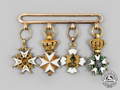 france,_napoleonic._a_miniature_group_of_four_orders,_in_gold,_c.1890_c20215_mnc5563_1