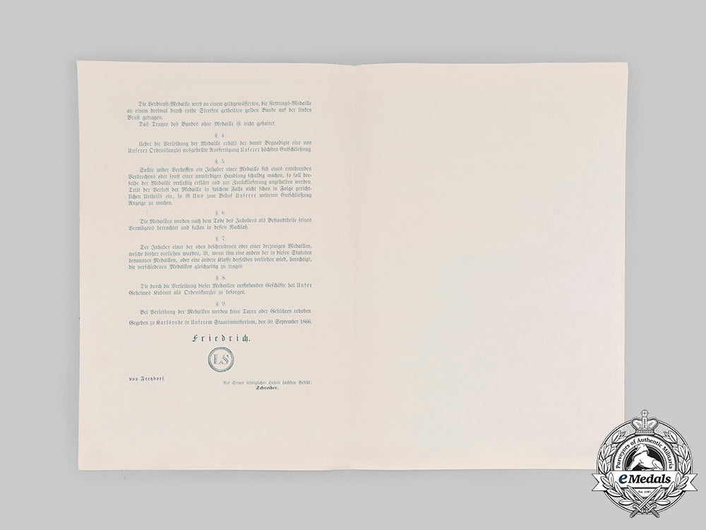 baden,_grand_duchy._the_statutes_of_the_order_of_the_zähringer_lion_and_the_civil_merit_medal_c20218_mnc9640_1