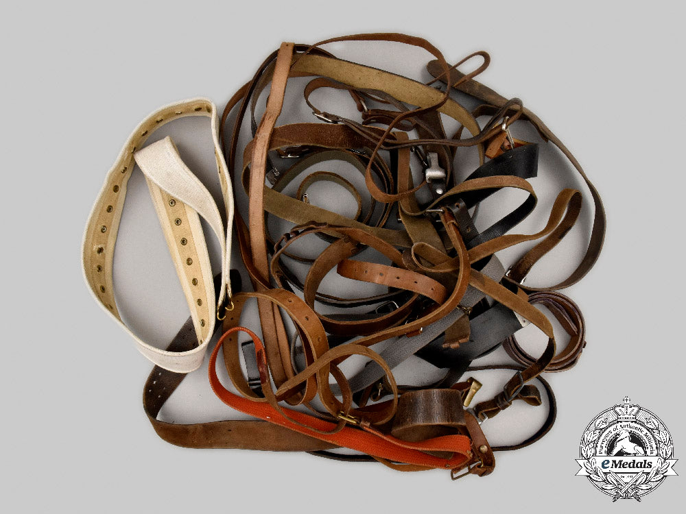 international._a_lot_of_twenty-_one_post-1945_european_belts_and_straps_c2021_271_mnc6062_1_1_1