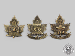 Canada, Cef. A Lot Of Three Western Canada Cap Badges