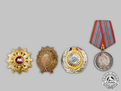 Romania, People's Republic, Socialist Republic. Four Decorations & Awards