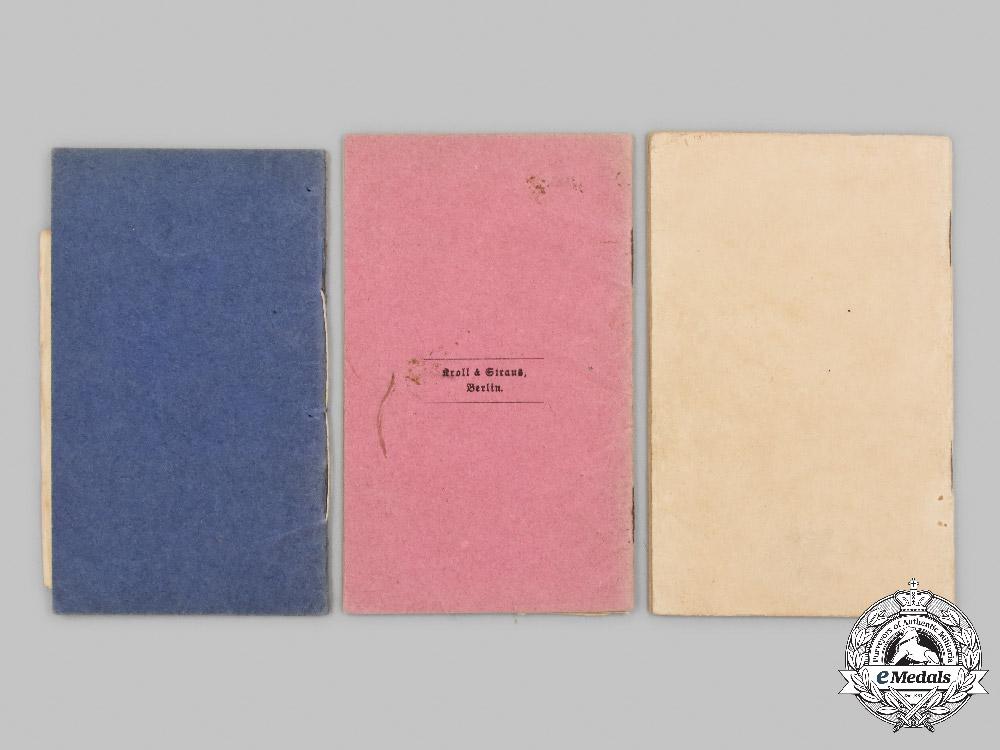 germany,_imperial._a_lot_of_militärpäße_c2021_403emd_488