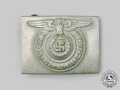 Germany, Ss. A Ss Em/Nco’s Belt Buckle, By Overhoff & Cie