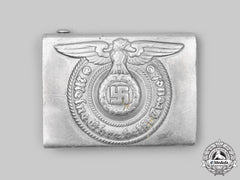 Germany, Ss. A Ss Em/Nco’s Belt Buckle, By Overhoff & Cie