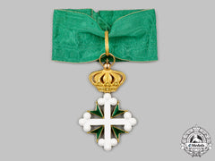 Italy, Kingdom. An Order Of Saints Maurice And Lazarus In Gold, Iii Class Commander, C.1900